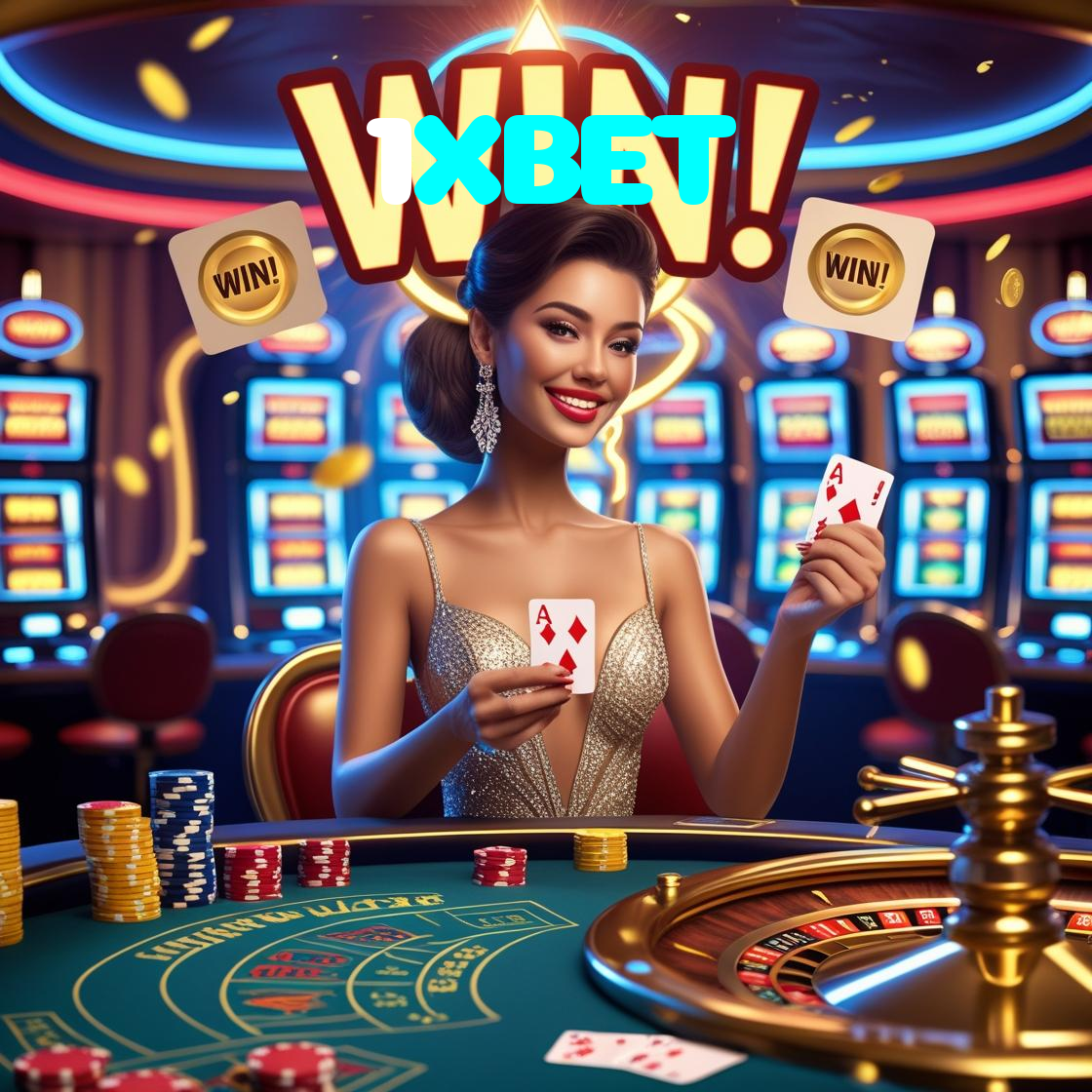 1XBET:Apostas ao vivo no futebol e diversão garantida com slots e roleta!