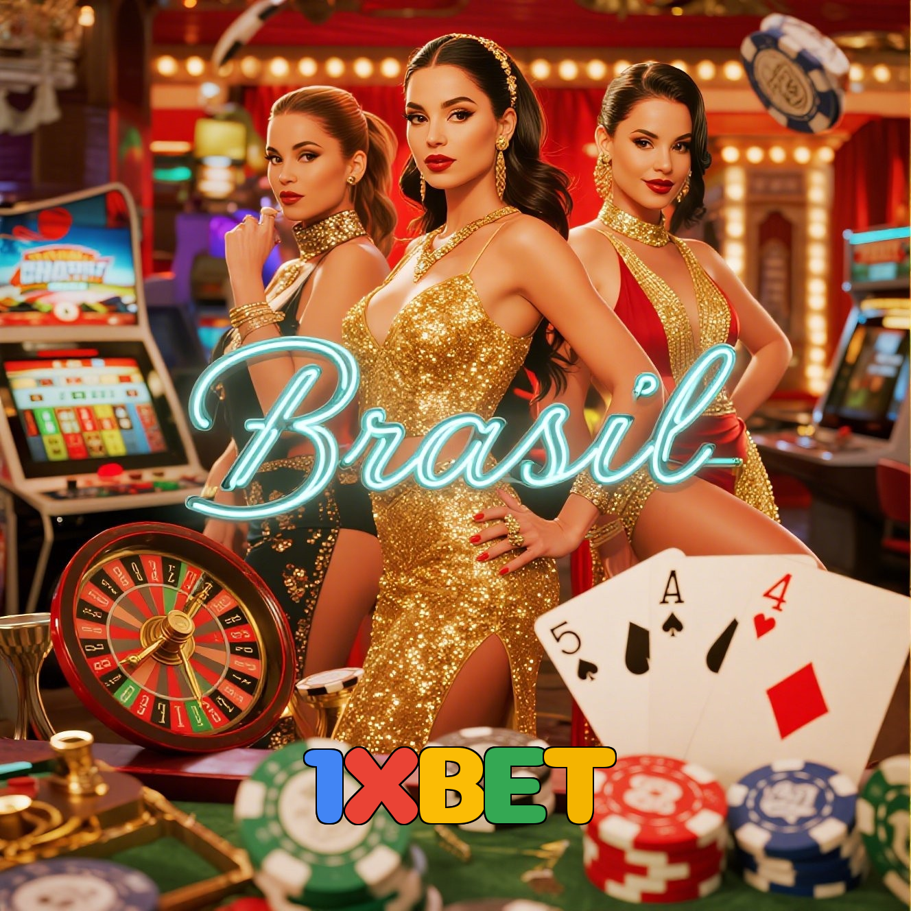 1XBET：Jogue no nosso cassino e prove sua habilidade nas cartas de poker!