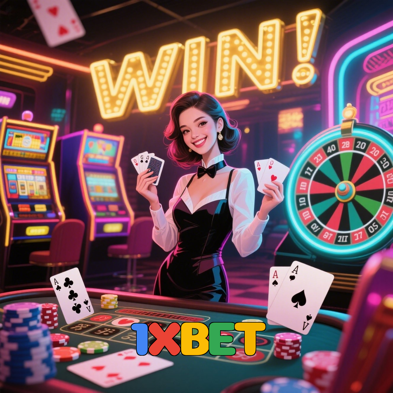 1XBET：Aposte no futebol e ganhe prêmios em slots e roleta ao vivo!
