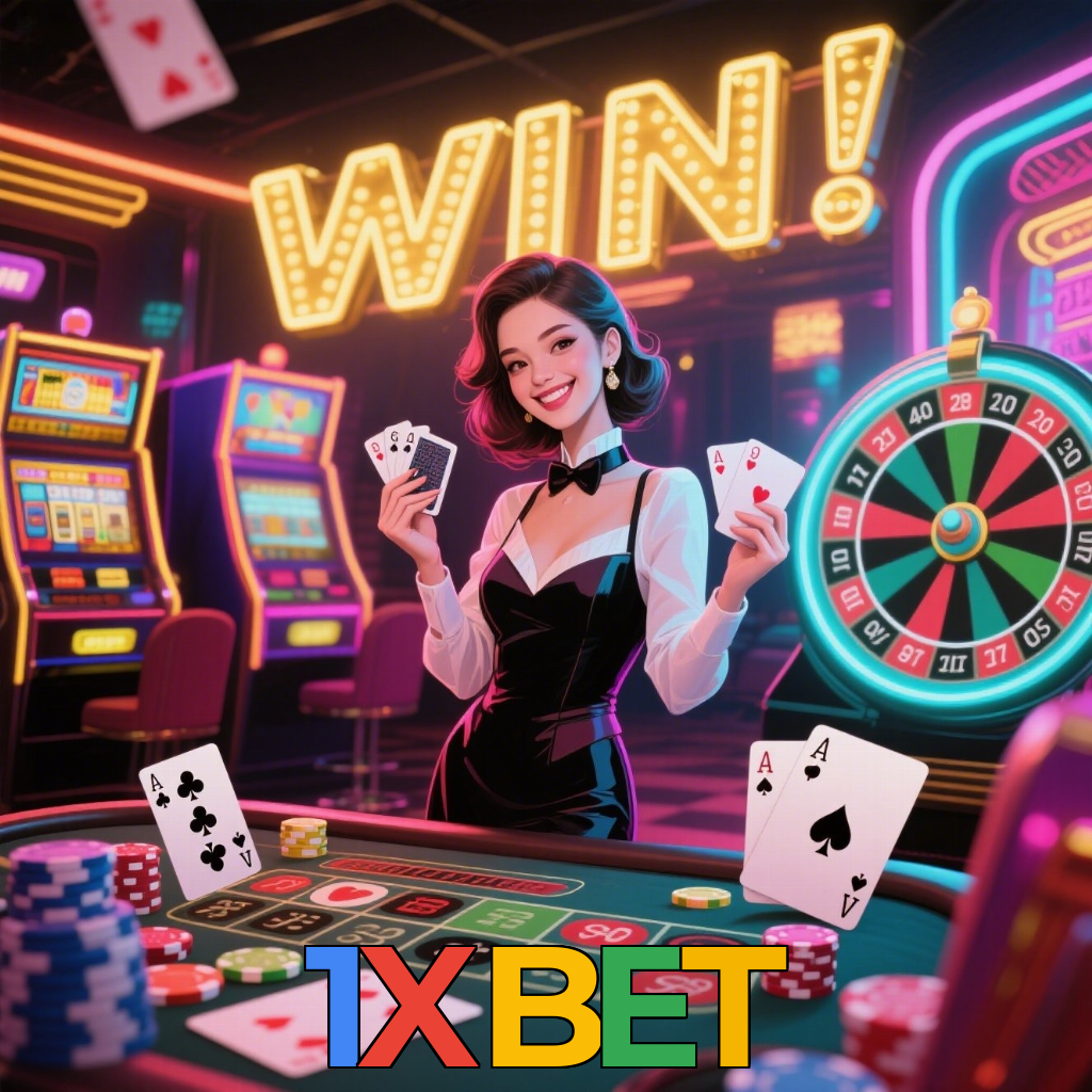 1XBET:Jogue poker, aposte no futebol e conquiste prêmios incríveis no cassino!