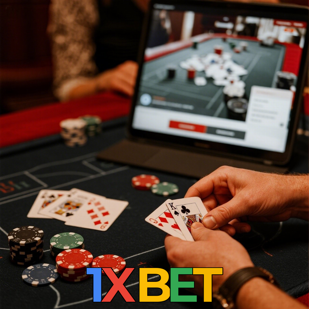 1XBET:Jogue poker e aposte no futebol online, tudo no mesmo lugar!